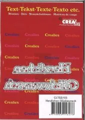 Crealies Stanze Herzlichen Gl�ckwunsch