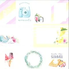 Piatek13 - Scrapbook Paper Summer Vibes 05