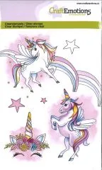 Clearstamps A6 - Einhorn