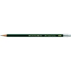Bleistift CASTELL 9000 HB mit Gummitip