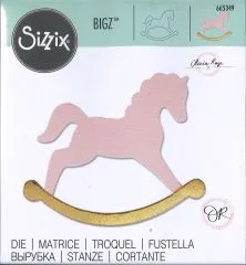 Sizzix Bigz Stanze - Rocking Horse Schaukelpferd