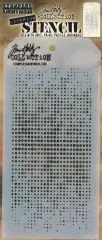 Tim Holtz Layered Stencil 4.125X8.5 - Dot fade
