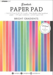 Studio Light Paper Pad A5 - Essentials Bright Gradientss
