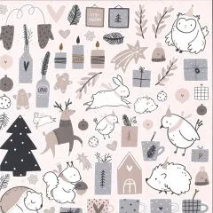 Studio Light Papier Ultimate Scrap Christmas Collection Nr. 72