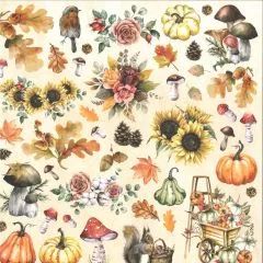 Studio Light Scrapbooking papier Beauty of Fall Nr. 56