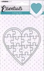 StudioLight Cutting Die Essentials -Puzzle-Herz