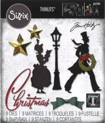 Sizzix Thinlits Stanze Set 9PK - Vault Series: Christmas 2021 by Tim Holtz