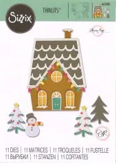 Sizzix Thinlits Stanze Set 11PK - House