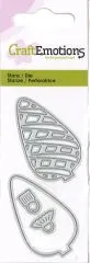 Stanze Weihnachtskugel lang diamant