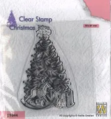 Nellies Choice Clearstamp - Weihnachtsbaum zur Weihnachtszeit