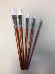 Pinselset Nylon (5x schr�g)