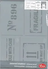 Universal-Schablone Fragile