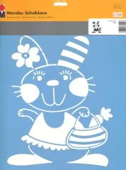 Marabu Schablone 33x33cm Bunny