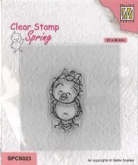 Nellies Choice Clearstamp - Chickies 4