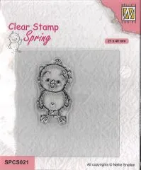 Nellies Choice Clearstamp - Chickies 2