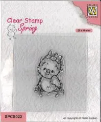 Nellies Choice Clearstamp - Chickies 3