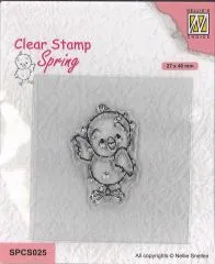 Nellies Choice Clearstamp - Chickies 6