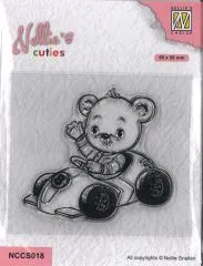Nellies Choice Clearstamp - Cuties Young Driver