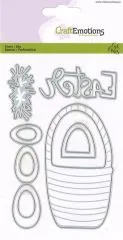 Stanze Easter - Osterkorb mit Eiern