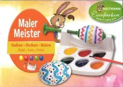 Malermeister Eiermalmaschine mit 6 Farben