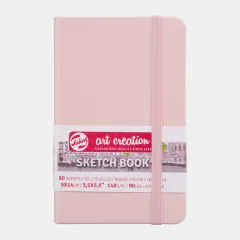 Talens Art Creation Sketch Book 9x14cm pastel pink