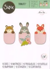 Sizzix Thinlits Stanze Set 10PK - Pocket Pals