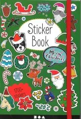 Sticker Book Merry Christmas