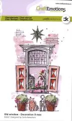 Clearstamps A6 - Altes Fenster - Decoration X-mas