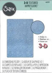 Sizzix 3-D Textured Impressions Embossing Folder - Baroque
