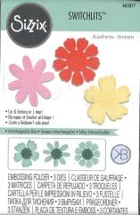 Sizzix Switchlits Embossing Folder - Detailed Blooms
