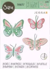 Sizzix Thinlits Stanze Set 29PK - Patterned Butterflies