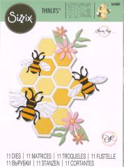 Sizzix Thinlits Stanze Set 11PK - Bee Hive