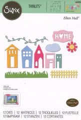 Sizzix Thinlits Stanze Set 12PK - Shadowbox Elements by Eileen Hull