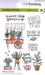 Clearstamps A6 - Anh�nger mit Pflanzen