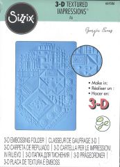 Sizzix 3-D Textured Impressions Embossing Folder - Interface