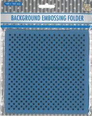 Nellies Choice Embossing-Folder Hintergrund kleine Sterne