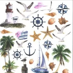 ScrapBoys Summer Breeze paper sheet Motiv 07