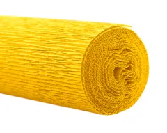 G�rtnerkrepp Floristen-Krepp gelb
