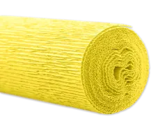 G�rtnerkrepp Floristen-Krepp hellgelb