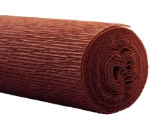 G�rtnerkrepp Floristen-Krepp braun