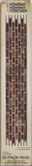 Sizzix Sizzlits Decorative Strip Stanze - Brick Wall by Tim Holtz