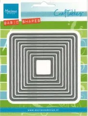 Marianne Design CrafTables - Basic distressed squares