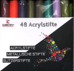 Acrylstifte 48 Farben - Markerset 2mm