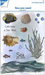 Clearstamps A6 - Sea you soon! Meer