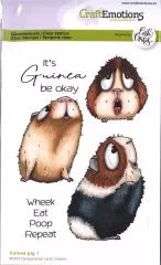 Clearstamps A6 - Guinea Pig 1