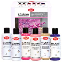 POURING ALL IN ONE - SET ROSE DREAM 6 X 90 ML