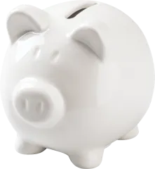 Sparschwein 13,5 x 11,8 x 11,6 cm