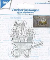 Joy! Crafts Stanze Schubkarre mit Pflanzen