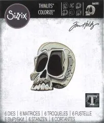 Sizzix Thinlits Stanze Set 6PK - Spencer, Colorize by Tim Holtz