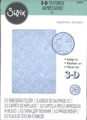 Sizzix 3-D Textured Impressions Embossing Folder - Snowflakes #2